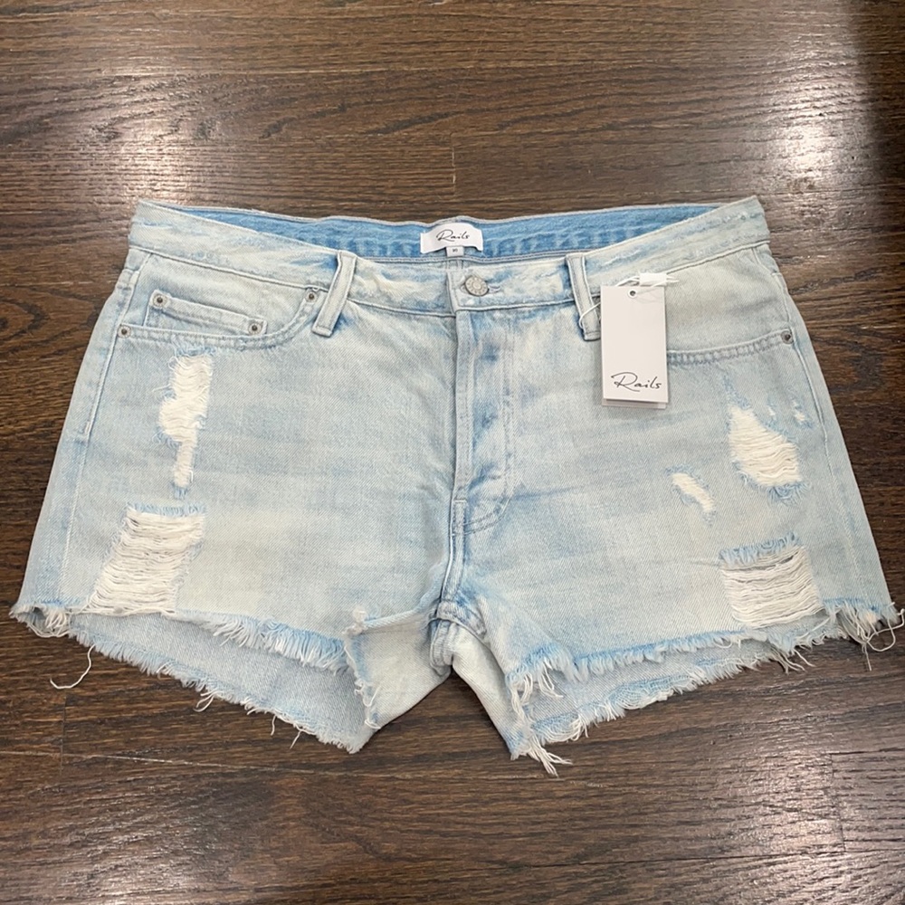 Rails Austin Denim Distressed Shorts